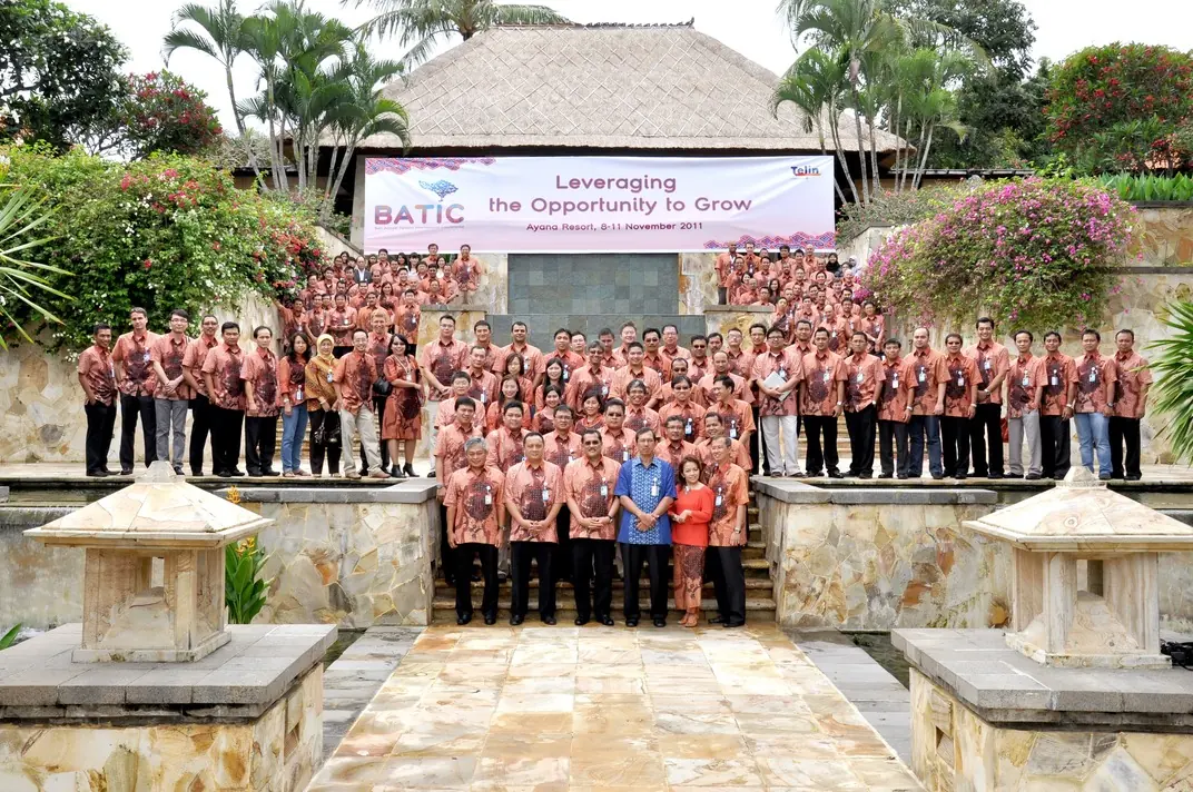 BATIC 2011 conference group photo at Ayana Resort, Bali